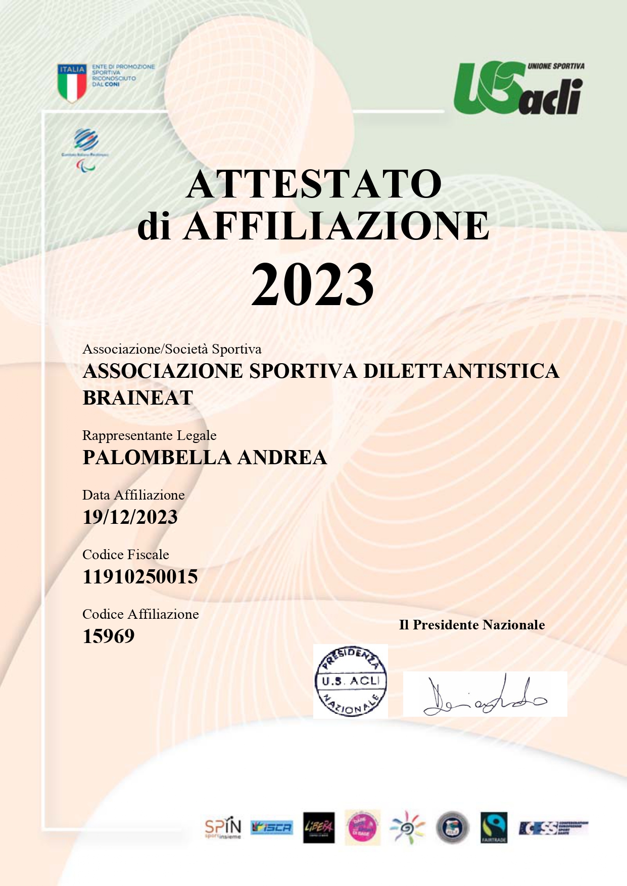 Attestato affiliazione società UsAcli_2023_page-0001 - Copia